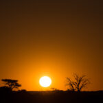 Sundowner at Bitterpan, Kalahari Transfrontier National Park