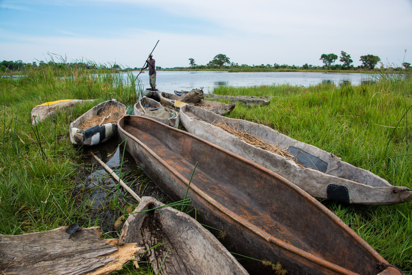 Mokoro, Okawango Delta, Botwana