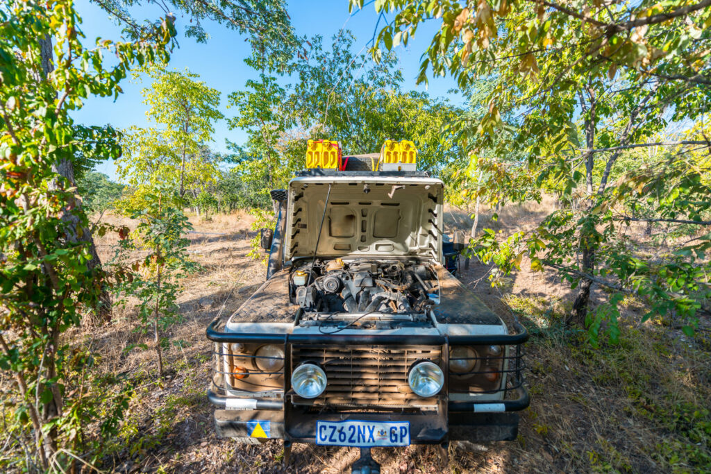 Zimbabwe – breakdown in the bush